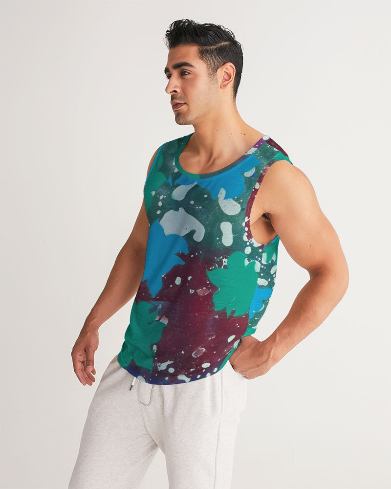 Drop leaf Men's All-Over Print Sport Tank