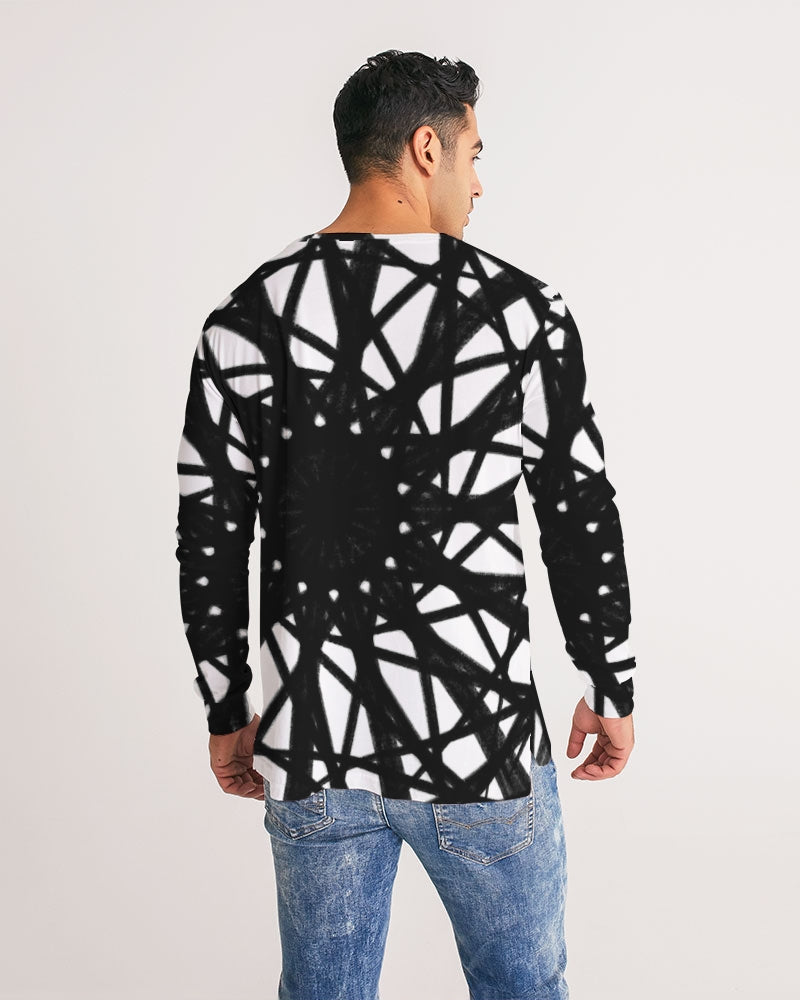 Black Hole Son Men's All-Over Print Long Sleeve Tee