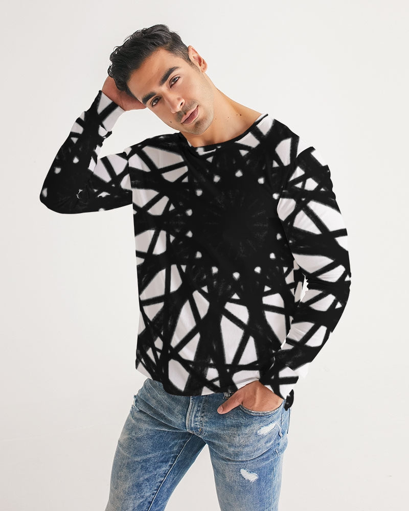 Black Hole Son Men's All-Over Print Long Sleeve Tee