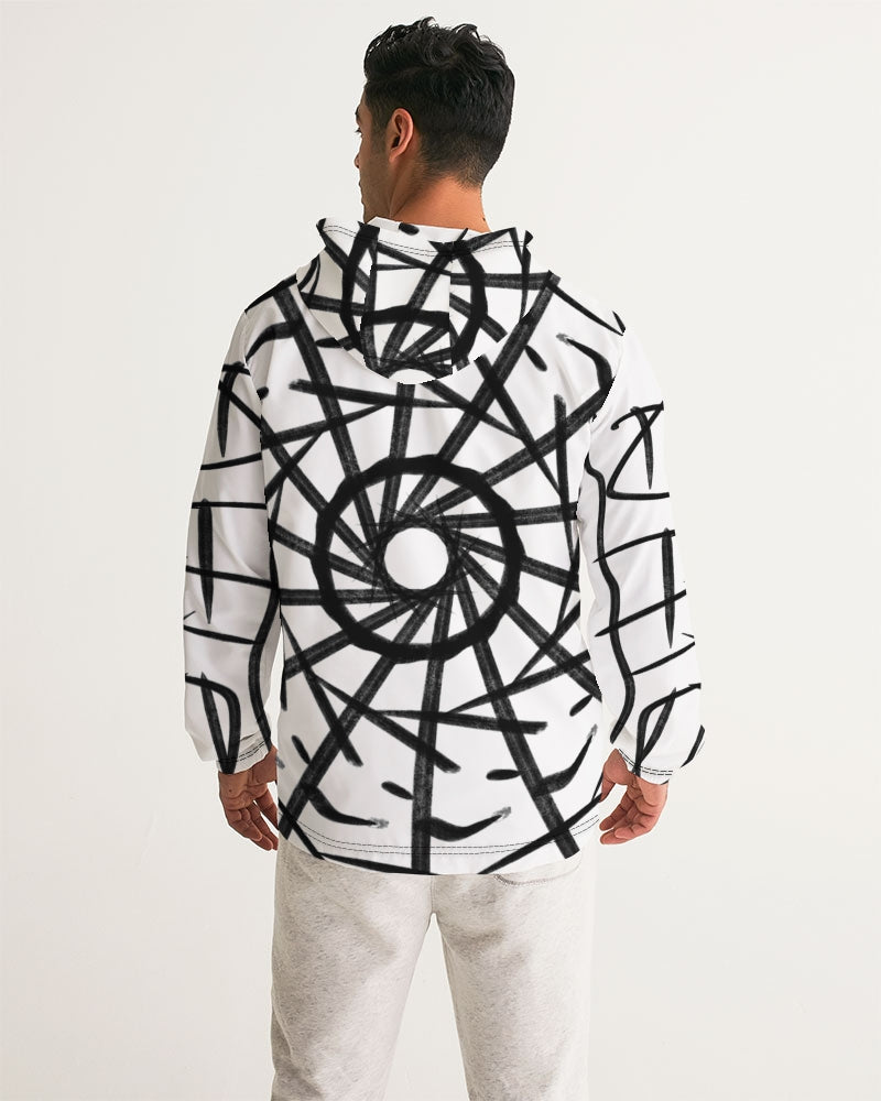 Web Men's All-Over Print Windbreaker