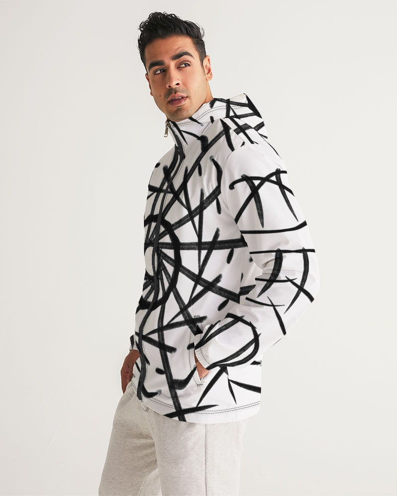 Web Men's All-Over Print Windbreaker