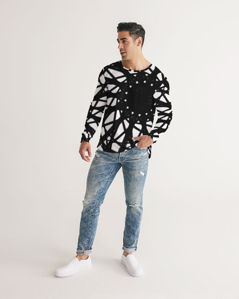 Black Hole Son Men's All-Over Print Long Sleeve Tee