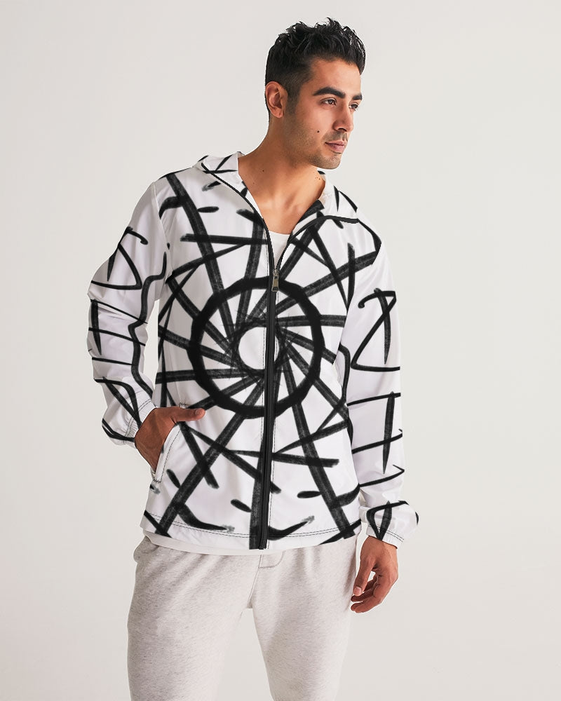Web Men's All-Over Print Windbreaker