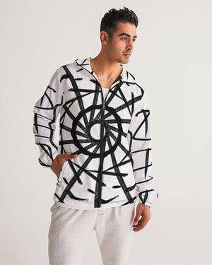 Web Men's All-Over Print Windbreaker