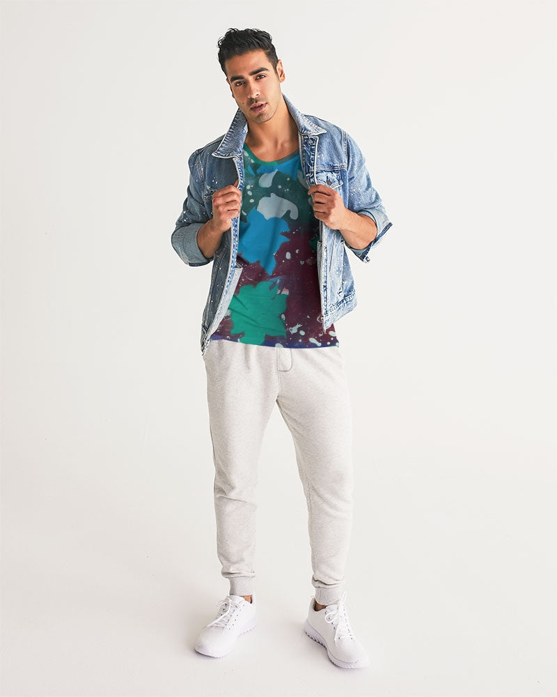 Drop leaf Men's All-Over Print Sport Tank