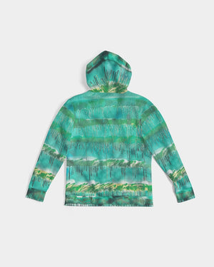 Malachite Men's All-Over Print Hoodie