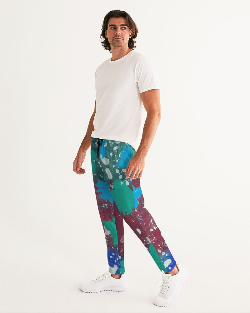 Drop leaf Men's All-Over Print Joggers