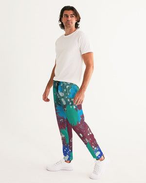 Drop leaf Men's All-Over Print Joggers