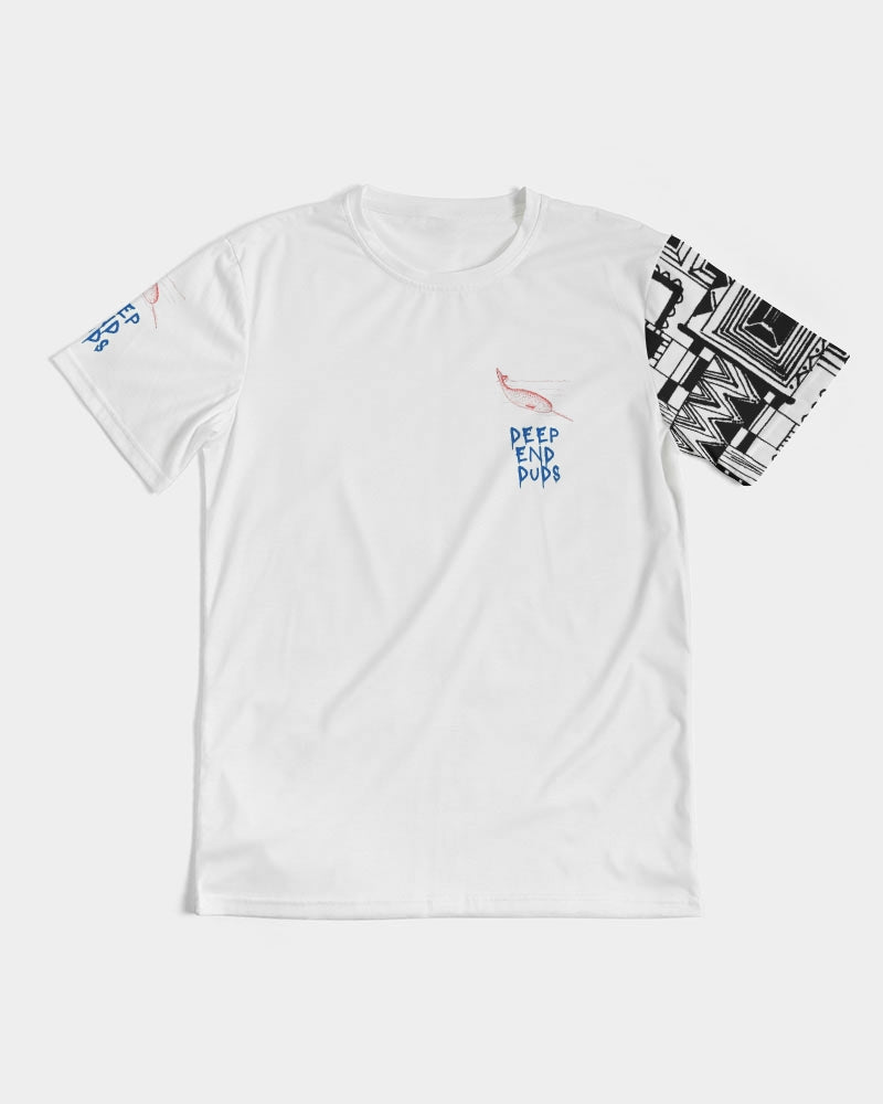 Deep End Tee: Collaborating Artist @lovingallcreation Men's Tee