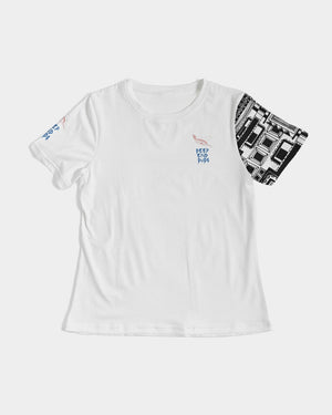 Deep End Tee: Collaborating Artist @lovingallcreation Women's Tee