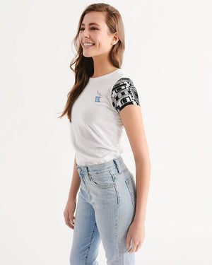 Deep End Tee: Collaborating Artist @lovingallcreation Women's Tee