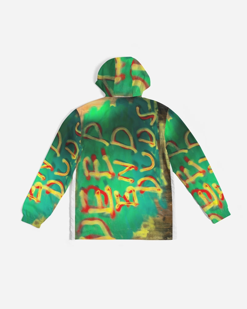 Deep end paint Men's Windbreaker