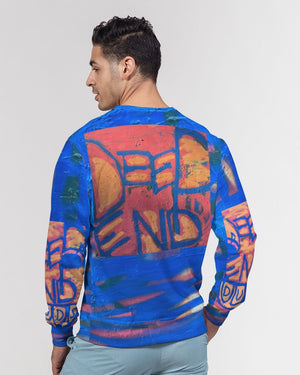 Beaueregarde Men's Classic French Terry Crewneck Pullover